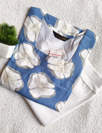 6662 - Kurti with Jeggings Combo