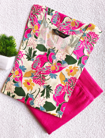 6667 - Kurti with Jeggings Combo