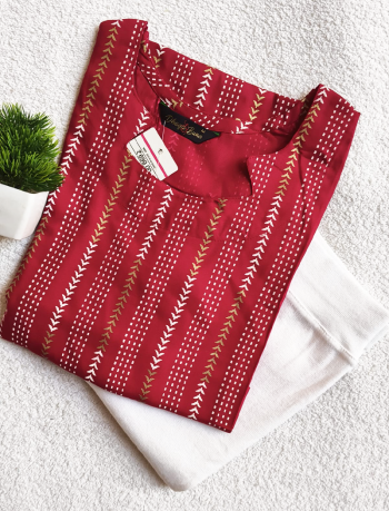 6670 - Kurti with Jeggings Combo