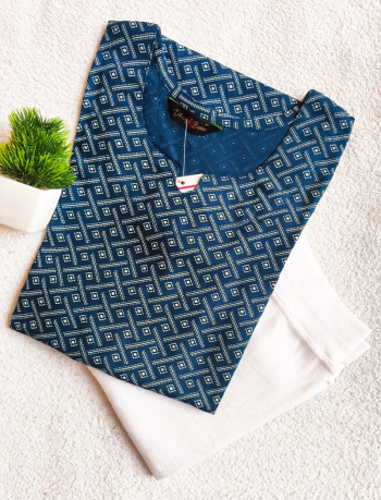 6674 - Kurti with Jeggings Combo