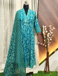 6687 -  Anarkali kurtis with duppatta