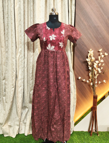 6713 - Frock Style Nighty