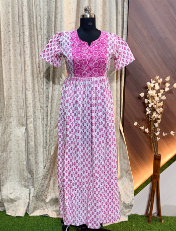 6818 - Frock Style Nighty