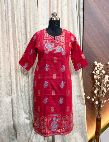 6853 SILK KURTIS