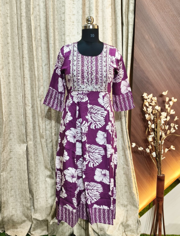 6859 -  Anarkali Kurtis