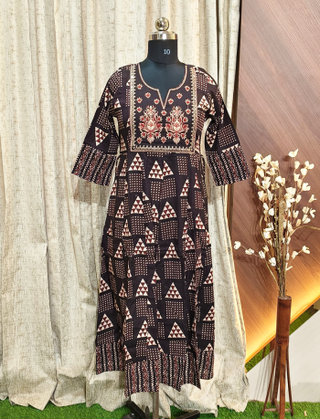 6861 -  Anarkali Kurtis