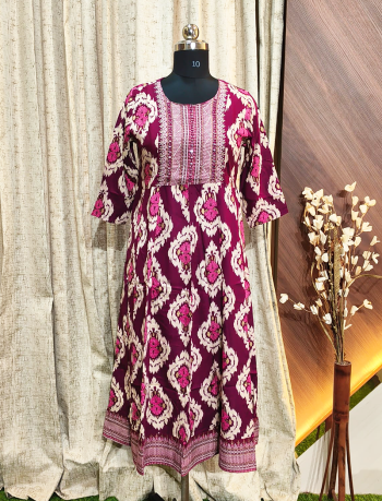 6867 -  Anarkali Kurtis