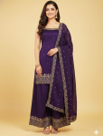 6875 -  Sharara Sets (Blue)