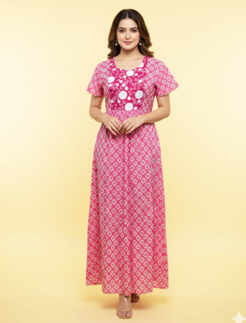 7020 - Frock Style Nighty