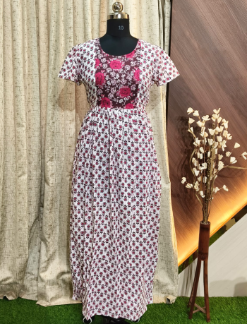 7039 - Frock Style Nighty