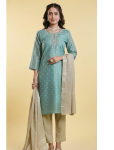 7092 - Kurti with Pant and Dupatta 3PC