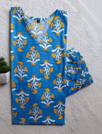 7126 - Cotton Night Suit Sets