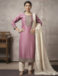 7154 - Kurti with Pant and Dupatta 3PC