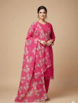 7156 - Kurti with Pant and Dupatta 3PC