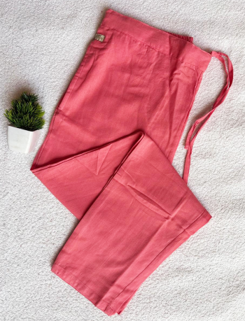 7192  - Cotton Pants (  Pink )