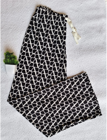 7204 Printed Palazzo Pants