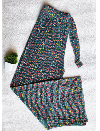 7210 Printed Palazzo Pants