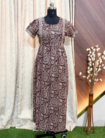 7261 - Frock Style Nighty