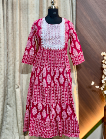 7324  -  Anarkali Kurtis