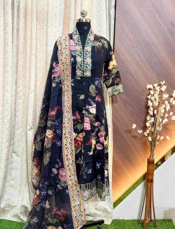 7329 -  Anarkali kurtis with duppatta