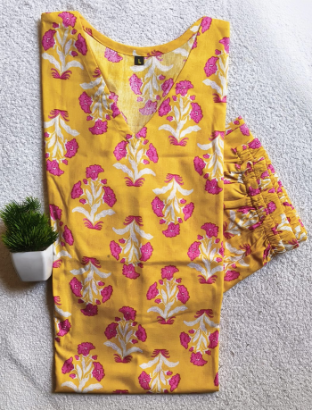 7122 - Cotton Night Suit Sets