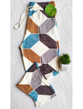 7394 - PRINTED STRAIGHT PANT