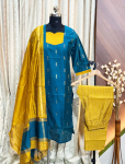7450 - Kurti with Pant and Dupatta 3PC