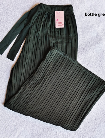 Palazzo Pants - 7495 Bottle Green