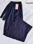 Palazzo Pants - 7498 Navy Blue