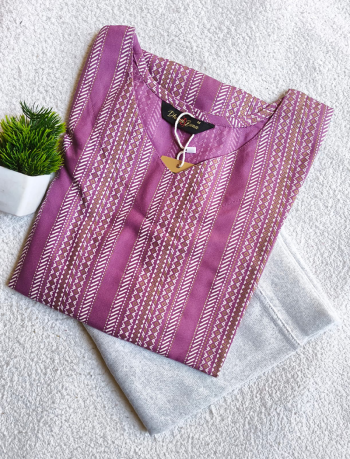 7503 - Kurti with Jeggings Combo