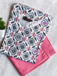 7522 - Kurti with Jeggings Combo
