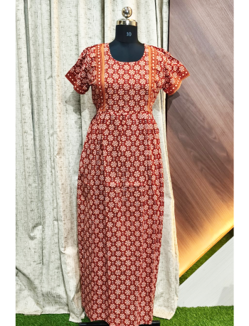 7596 - Frock Style Nighty