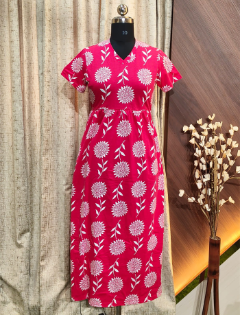 7606 - Frock - Non Feeding maxi