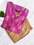 7762 - Kurti with Jeggings Combo