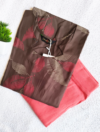 7767 - Kurti with Jeggings Combo