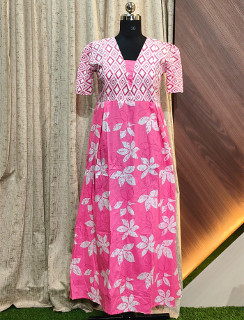 7806 - Frock Style Nighty Feeding