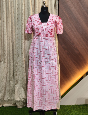 7810 - Frock Style Nighty Feeding