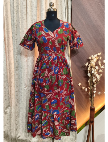 7835 -  Kalamkari Frock